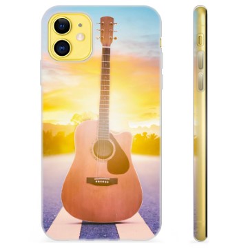 iPhone 11 TPU-hoesje - Gitaar