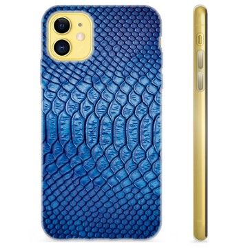 iPhone 11 TPU-hoesje - leer