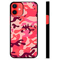 Beschermhoes voor iPhone 12 mini - Roze Camouflage