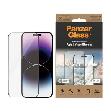 iPhone 14 Pro Max PanzerGlass Ultra-Wide Fit Anti-Reflective EasyAligner Screenprotector - Zwarte Rand