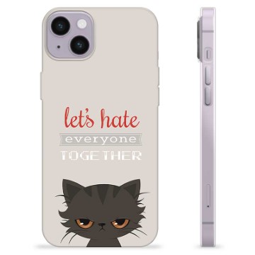 iPhone 14 Plus TPU-hoesje - Boze Kat