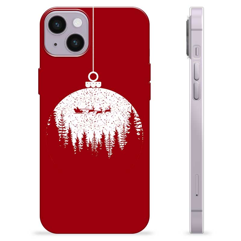 iPhone 14 Plus TPU-hoesje - Kerstbal