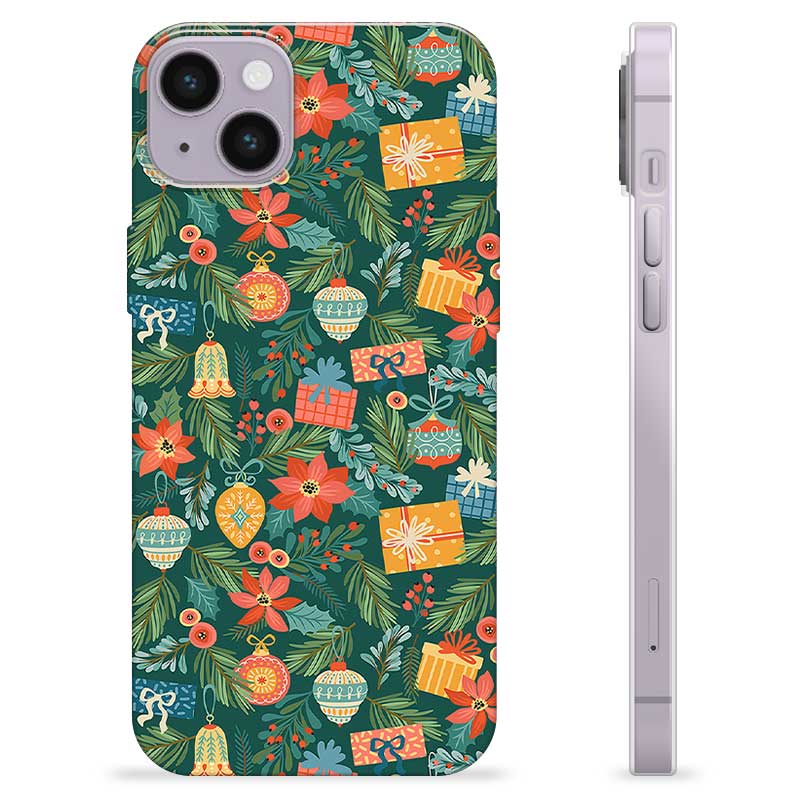 iPhone 14 Plus TPU-hoesje - Kerstdecor