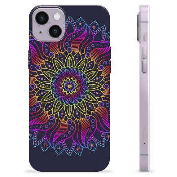 iPhone 14 Plus TPU-hoesje - Kleurrijke Mandala