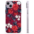 iPhone 14 Plus TPU-hoesje - Vintage Bloemen