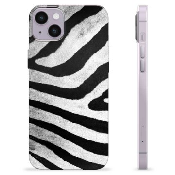 iPhone 14 Plus TPU-hoesje - Zebra