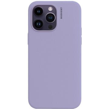 iPhone 14 Pro Max Nudient Base Silicone Hoesje - Paars