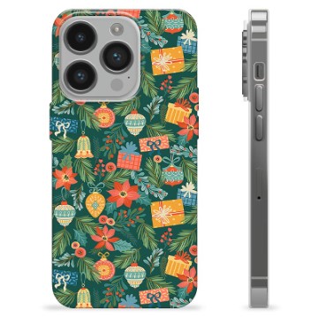 iPhone 14 Pro TPU-hoesje - Kerstdecor