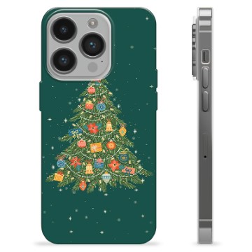 iPhone 14 Pro TPU-hoesje - Kerstboom