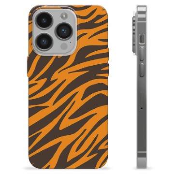 iPhone 14 Pro TPU-hoesje - Tijger