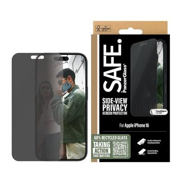 iPhone 15/16 PanzerGlass Safe Privacy Ultra-Wide Fit Glazen Screenprotector - 9H