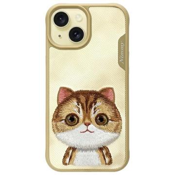 iPhone 15 Nimmy Friends Big Eyed Pet 2.0 Kat hoesje