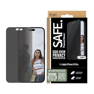 iPhone 15 Plus/16 Plus PanzerGlass Safe Privacy Ultra-Wide Fit Glazen Screenprotector - 9H