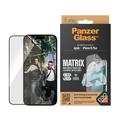 iPhone 15 Plus PanzerGlass Matrix D3O UWF Screen Protector m. AlignerKit - Zwarte rand