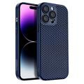 iPhone 15 Pro Kstdesign Icenets Series Plastic Case - Blauw