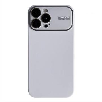 iPhone 15 Pro Max Liquid Silicone Case met Glazen Lens