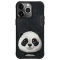 iPhone 15 Pro Max Nimmy Friends Big Eyed Pet 2.0 Panda hoesje - Zwart