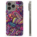 iPhone 15 Pro Max TPU-hoesje - Abstracte bloemen