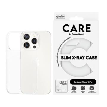 iPhone 15 Pro PanzerGlass Care Fashion Slim X-Ray hoesje - Doorzichtig