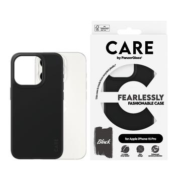 iPhone 15 Pro PanzerGlass Care Fearlessly Fashionable Hoesje - Zwart