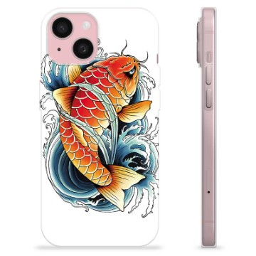 iPhone 15 TPU-hoesje - Koi Karper