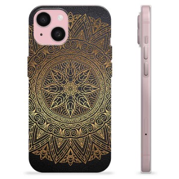 iPhone 15 TPU-hoesje - Mandala