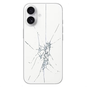 iPhone 16 Back Cover Reparatie - Alleen glas - Wit