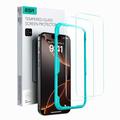 iPhone 16 ESR Glazen Screenprotector - 9H, 0.3mm - 2 St.