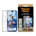 iPhone 16/15 PanzerGlass Ultra-Wide Fit EasyAligner Screenprotector - Zwarte Rand