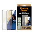 iPhone 16 Plus/15 Plus PanzerGlass EyeCare Ultra-Wide Fit EasyAligner Glazen Screenprotector - Zwarte Rand