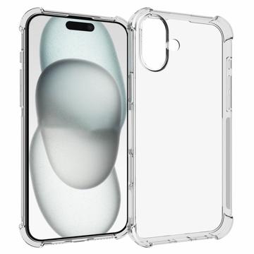 iPhone 16 Plus Schokbestendig TPU-hoesje - transparant