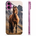 iPhone 16 Plus TPU-hoesje - Paard