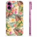 iPhone 16 Plus TPU-hoesje - Roze Bloemen