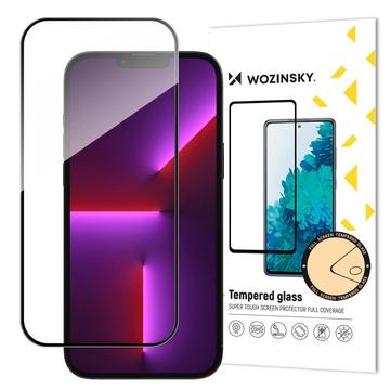 iPhone 16 Plus Wozinsky Super Tough Glazen Screenprotector - 9H - Zwarte Rand