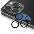 iPhone 16 Pro/16 Pro Max Lippa Camera Lens Beschermer - 9H - Helder / Zwart