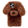 iPhone 16 Pro Teddy Hond Pluche Hoesje