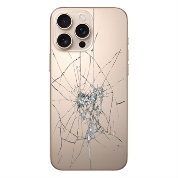 iPhone 16 Pro Back Cover Reparatie - Alleen glas - Desert Titanium