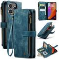 iPhone 16 Pro Max Caseme C30 Multifunctioneel Portemonnee Hoesje - Blauw