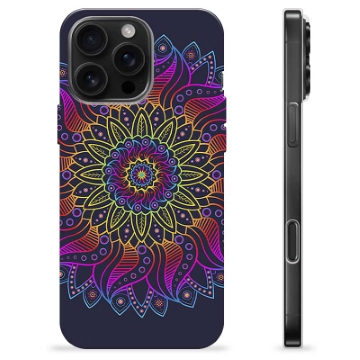 iPhone 16 Pro Max TPU-hoesje - Kleurrijke Mandala