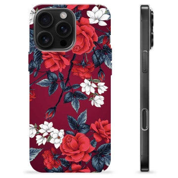 iPhone 16 Pro Max TPU-hoesje - Vintage Bloemen