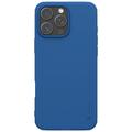 iPhone 16 Pro Nillkin Super Frosted Shield Pro Hybride Hoesje - Blauw