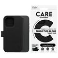 iPhone 16 Pro PanzerGlass Care Tango 2-in-1 Portemonnee Hoesje - MagSafe Compatibel - Zwart