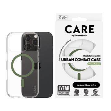 iPhone 16 Pro PanzerGlass Care Transparent Urban Combat Case - MagSafe compatibel