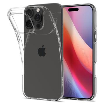 iPhone 16 Pro Spigen Liquid Crystal TPU Hoesje - Doorzichtig