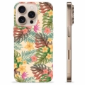 iPhone 16 Pro TPU-hoesje - Roze Bloemen