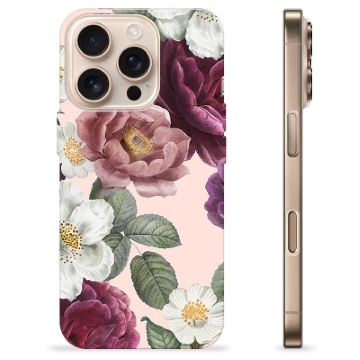 iPhone 16 Pro TPU-hoesje - Romantische Bloemen