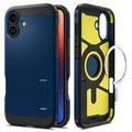 iPhone 16 Spigen Tough Armor Mag Hoesje - Navy Blauw