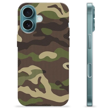 iPhone 16 TPU-hoesje - Camouflage