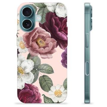 iPhone 16 TPU-hoesje - Romantische Bloemen