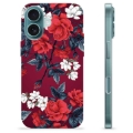 iPhone 16 TPU-hoesje - Vintage Bloemen